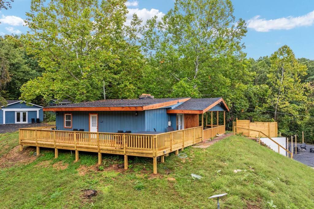 Hidden Hollow 3Bd Cabin - Hot Tub, Wifi, Game Room, Fire Pit Luray Exterior photo